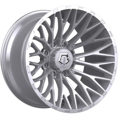 TIS 566BSM Silver Brushed Wheel