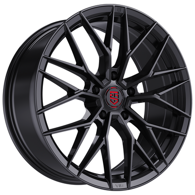 TIS Motorsports 505B Gloss Black wheel