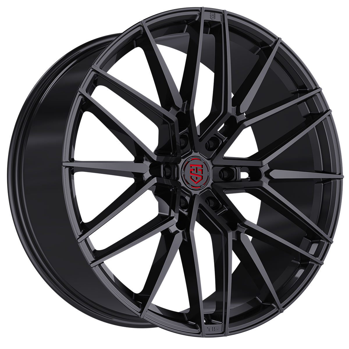 TIS Motorsports 506B Gloss Black wheel