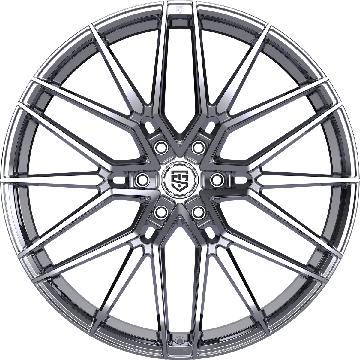 TIS Motorsports 506C Chrome Wheel