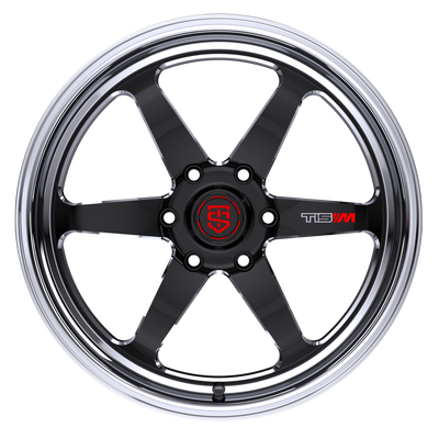 TIS Motorsports 508BM Black Wheel