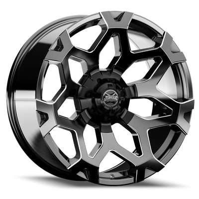 Torque TW423C Black Milled Wheel