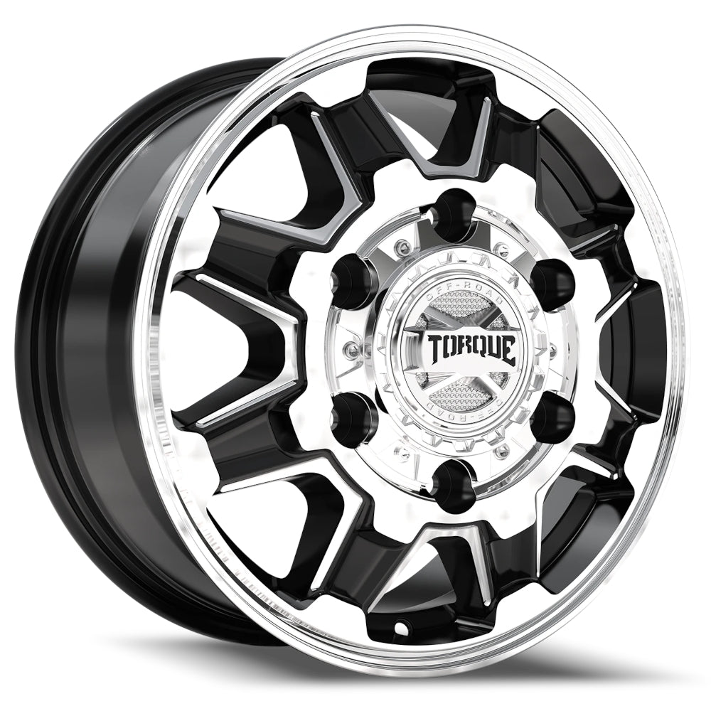 Torque TW558R Black Machined Wheel
