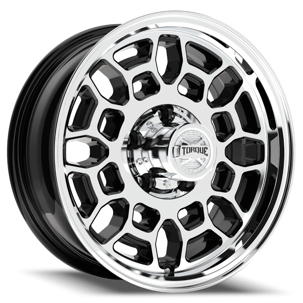 Torque TW753C Black Machined Wheel