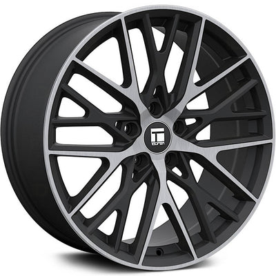 Touren TR91 Black Machined Wheel