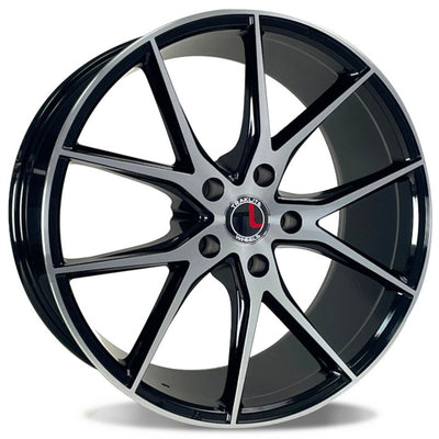 Traklite Wheels Aero Black Machined Wheel