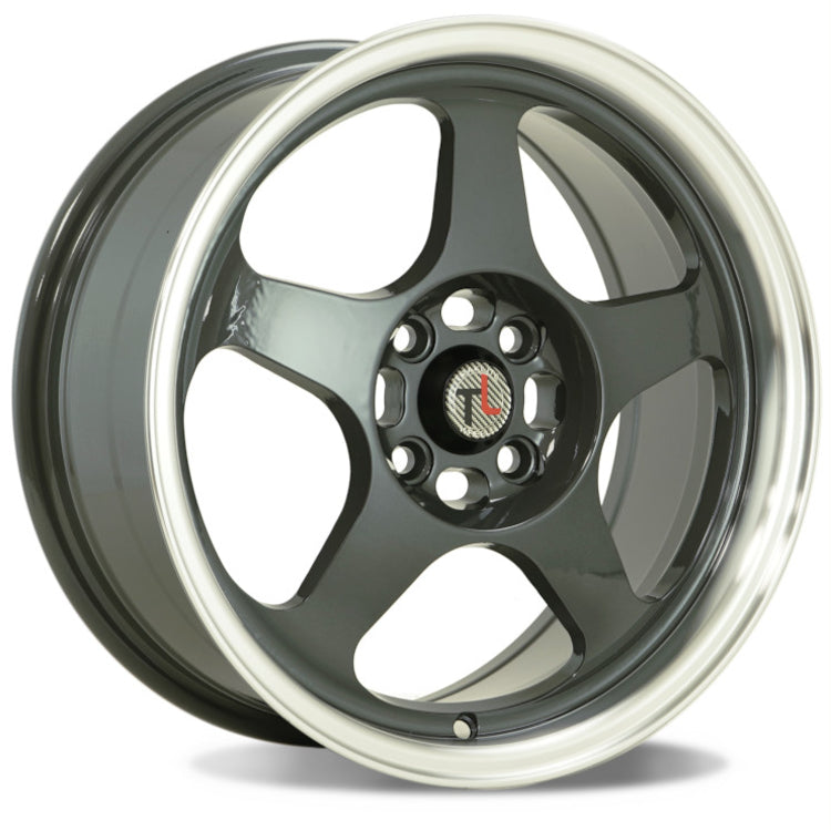Traklite Wheels Burn Gunmetal Machined Wheel
