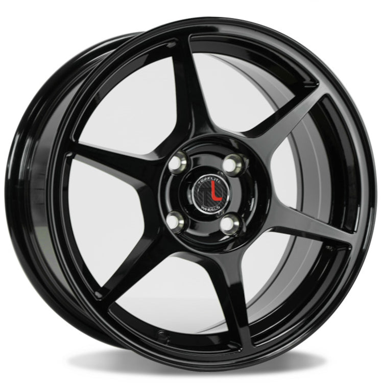 Traklite Wheels Circuit Gloss Black Wheel