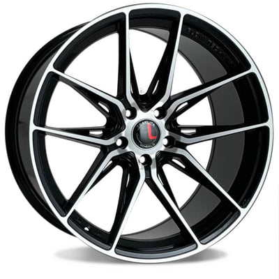 Traklite Wheels Clutch Black Machined Wheel