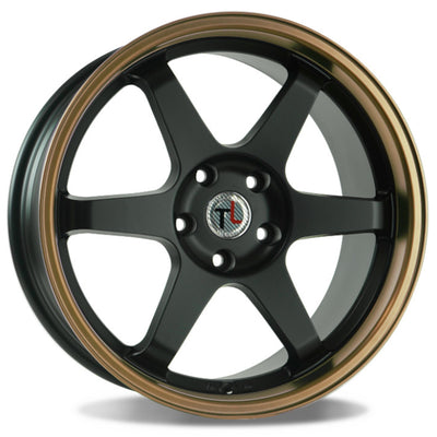 Traklite Wheels Drive Black Machined Wheel