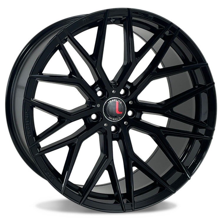 Traklite Wheels FT107 Gloss Black Wheel