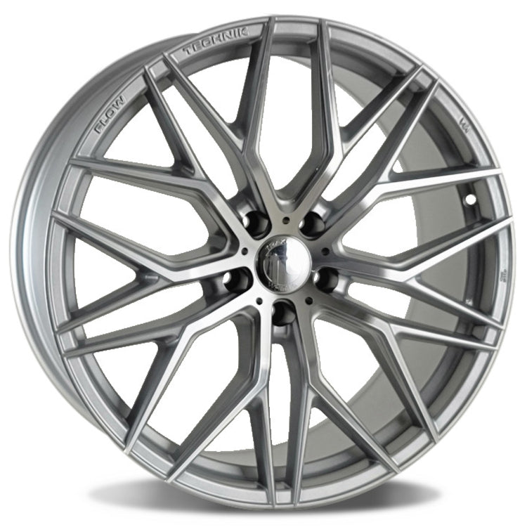 Traklite Wheels FT107 Silver Machined Wheel