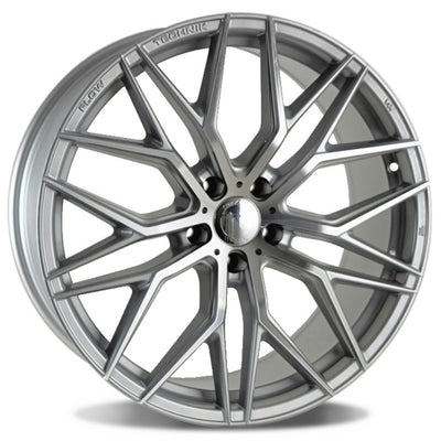 Traklite Wheels FT107 Silver Machined Wheel