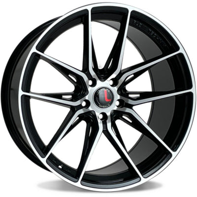 Traklite Wheels FT113 Black Machined Wheel