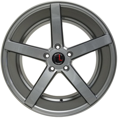 Traklite Wheels Trak-K Gloss Gunmetal Wheel