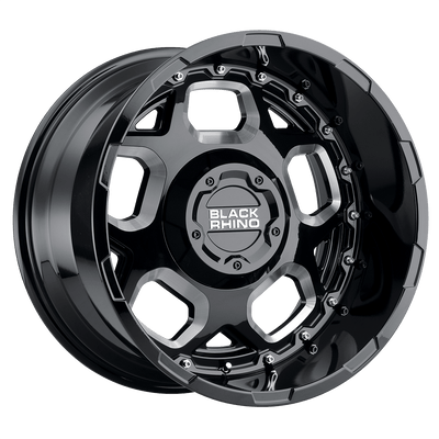Black Rhino GUSSET Black wheel