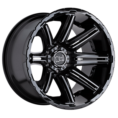 Black Rhino RAMPAGE Black wheel