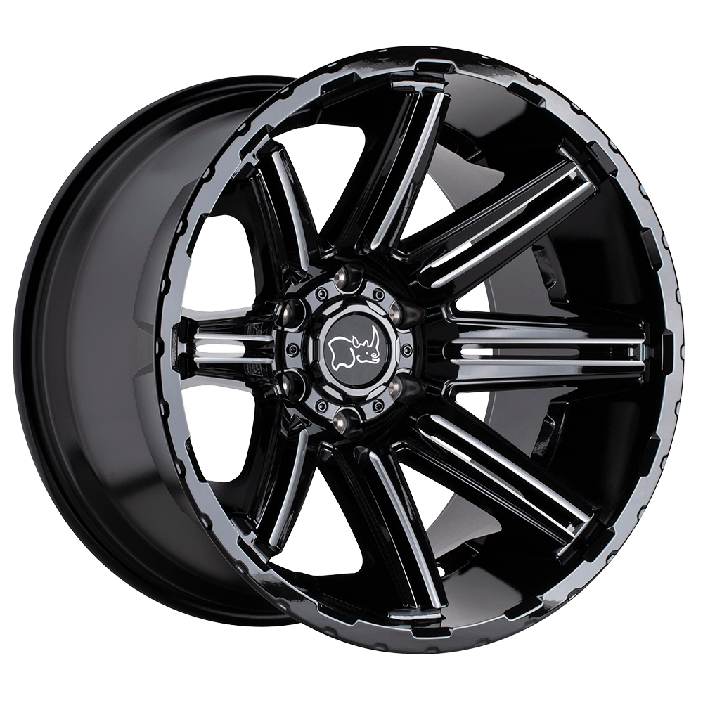 Black Rhino RAMPAGE Black wheel