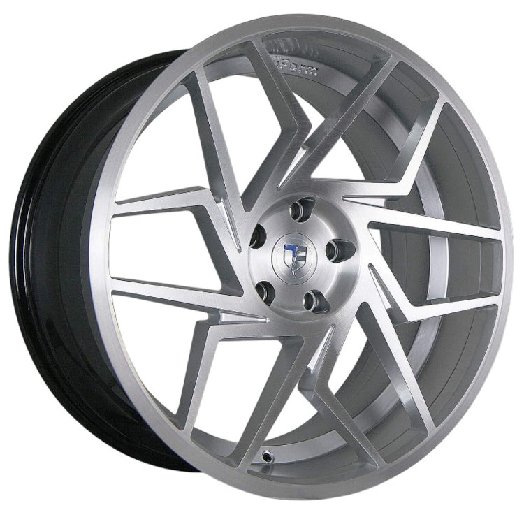 Truform TF-104 Silver Brushed Wheel