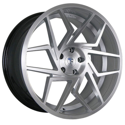 Truform TF-104 Silver Brushed Wheel