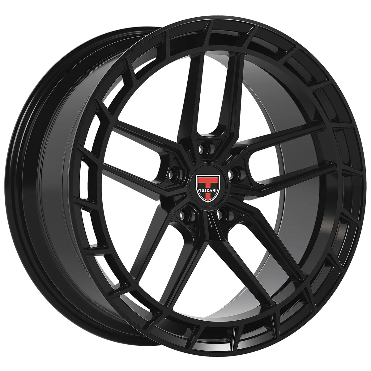 Tuscani 206 Gloss Black Wheel