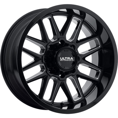 Ultra Butcher Black Milled Wheel