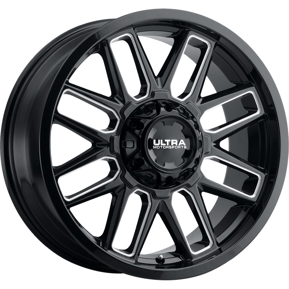 Ultra Butcher Black Milled Wheel