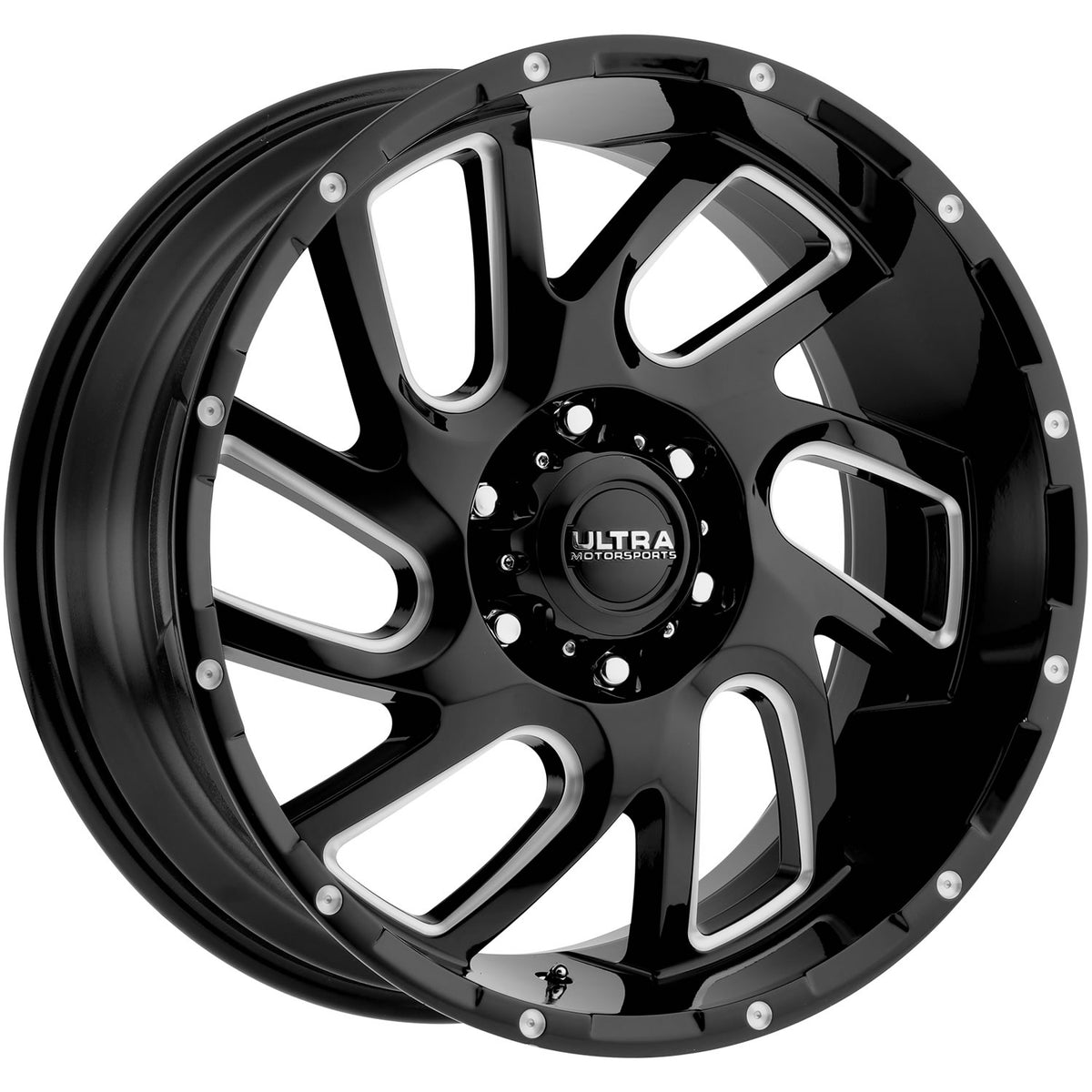 Ultra Carnage Black Milled Wheel