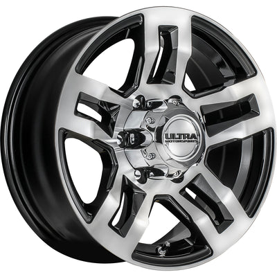 Ultra Hangout Trailer Machined Black wheel