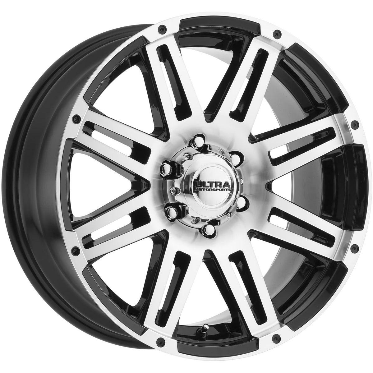 Ultra Machine Black Machined Wheel