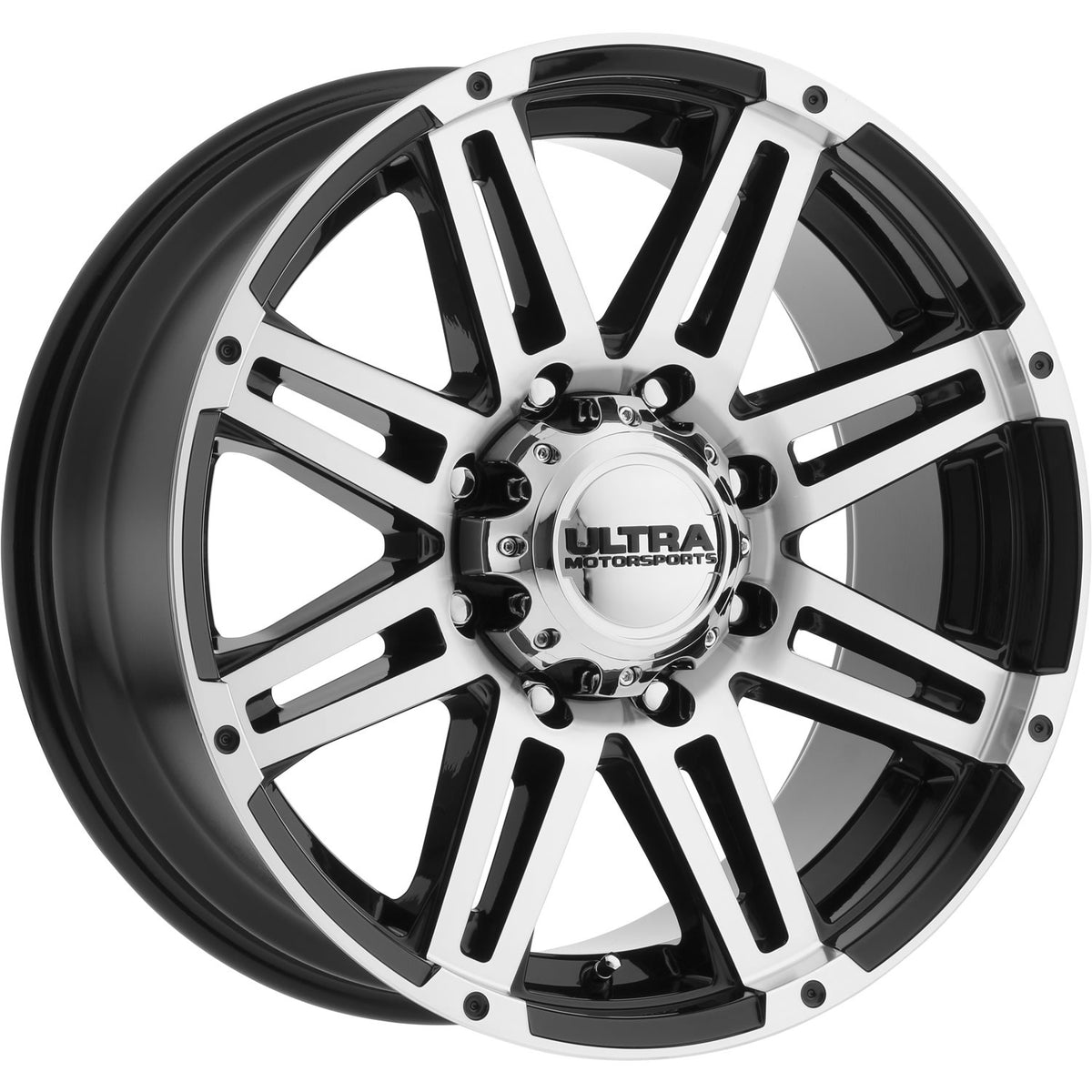 Ultra Machine Black Machined Wheel