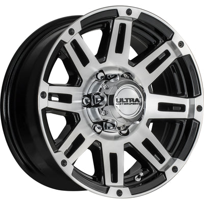 Ultra Machine Trailer Machined Black wheel