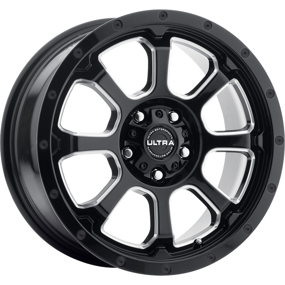 Ultra Nemesis CUV Black Milled Wheel
