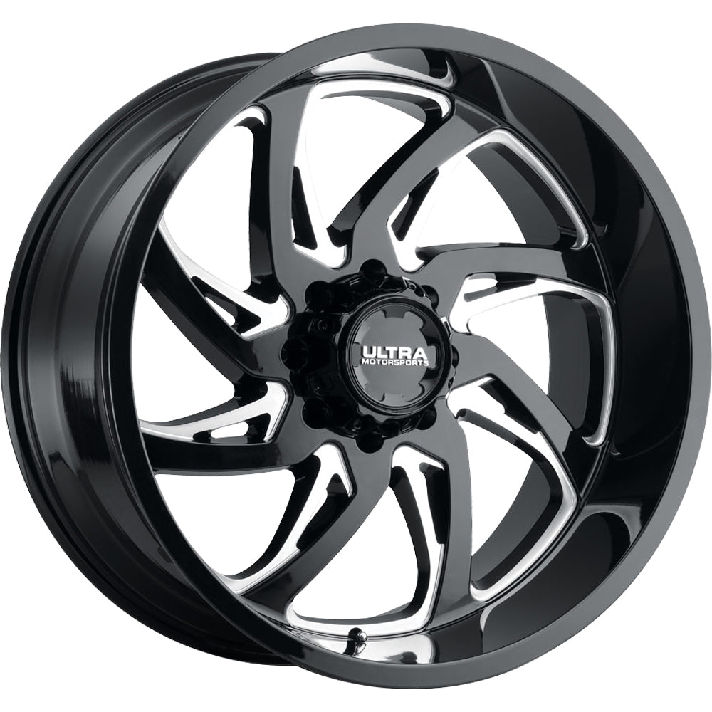 Ultra Villain Black Milled Wheel