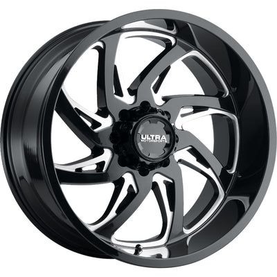 Ultra Villain Black Milled Wheel