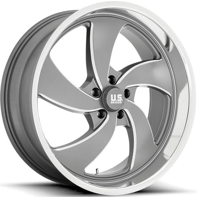 US Mags Desperado 5 Anthracite Milled Wheel