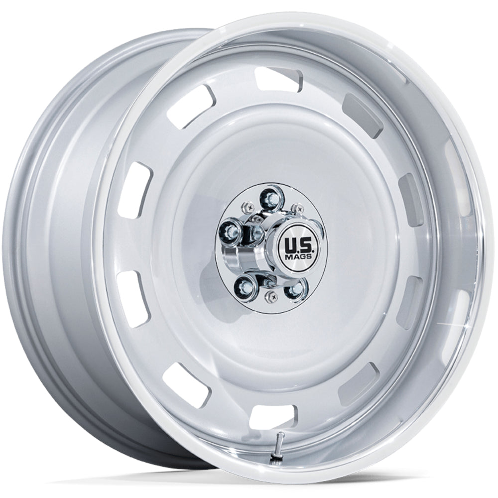 US Mags Scottsdale Silver Machined Wheel