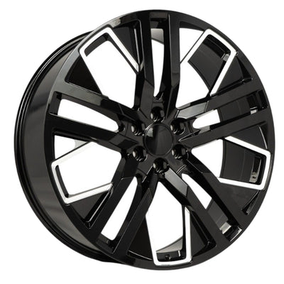 USA Replica 2106 Black Milled Wheel