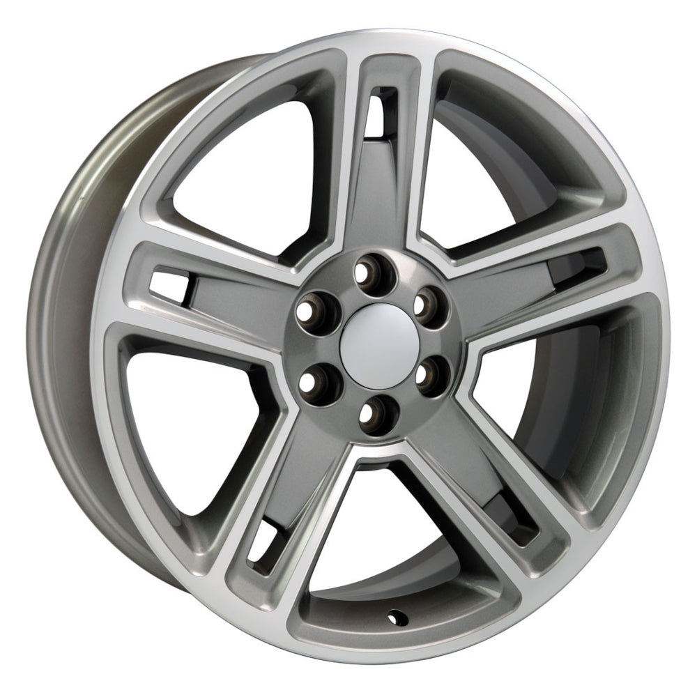 USA Replica 2111-G07 Gunmetal Machined Wheel