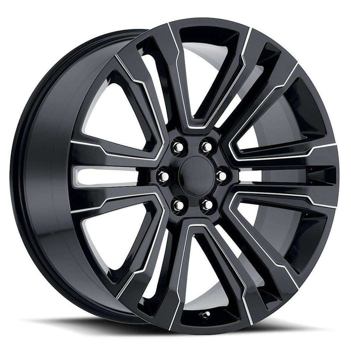 USA Replica 2118 Black Milled Wheel