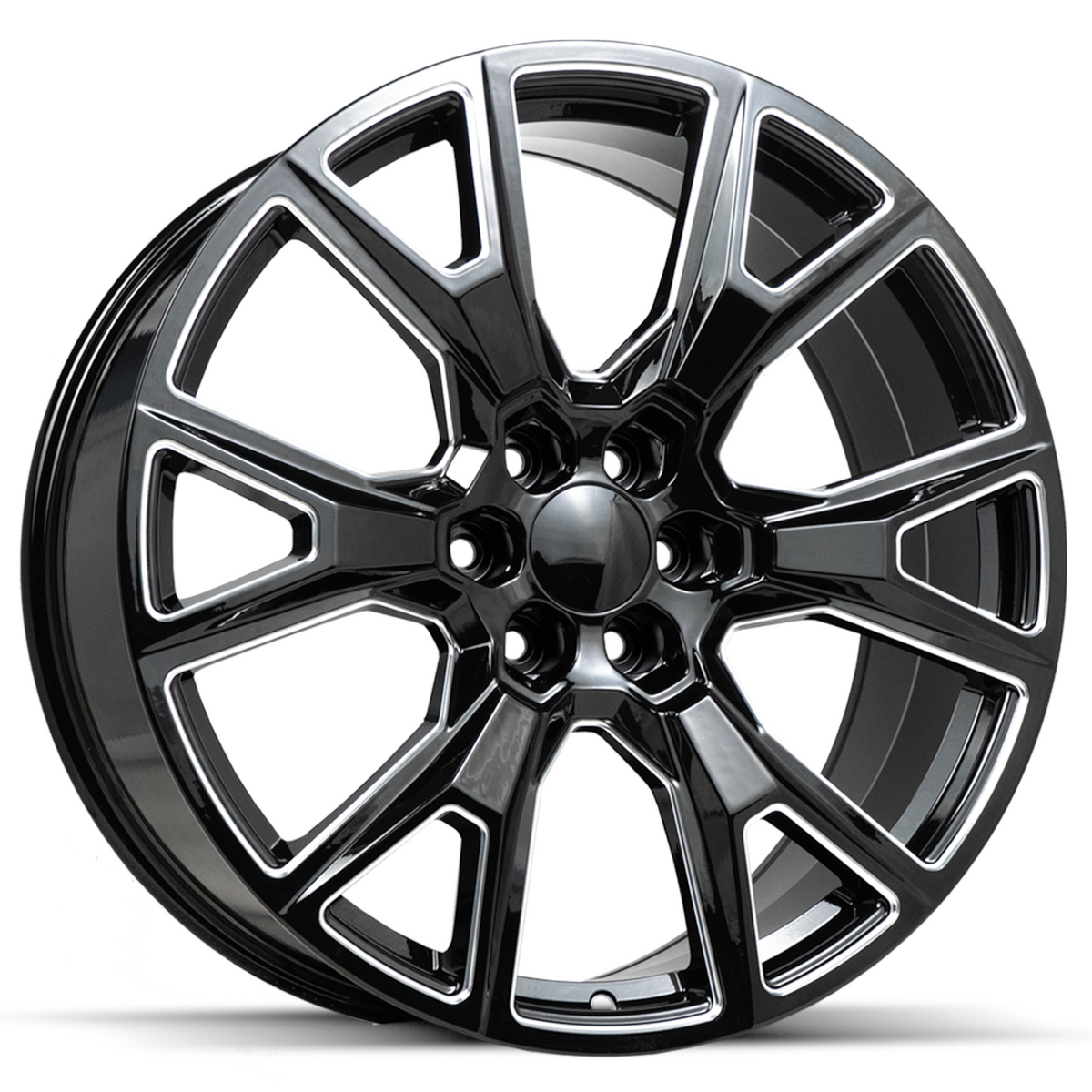 USA Replica 2126 Black Milled Wheel