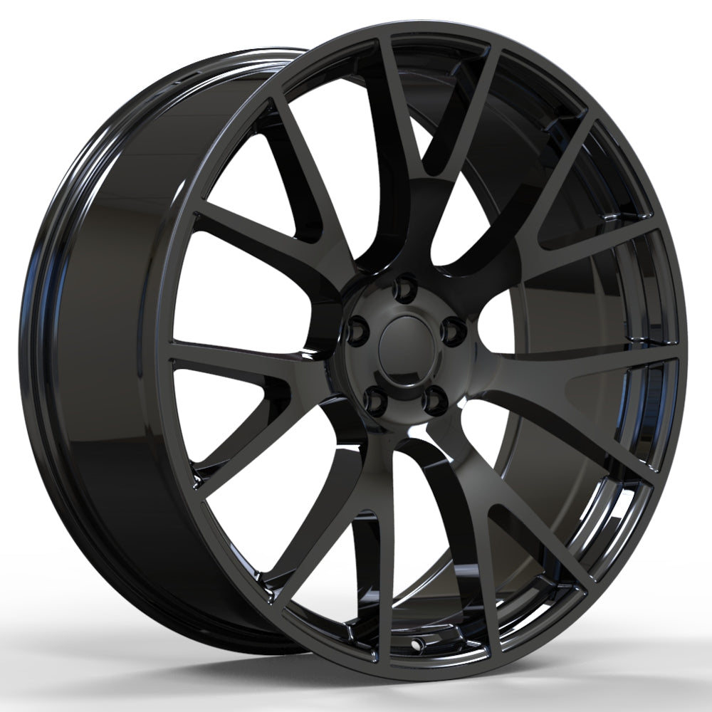 USA Replica 2132 Black Wheel