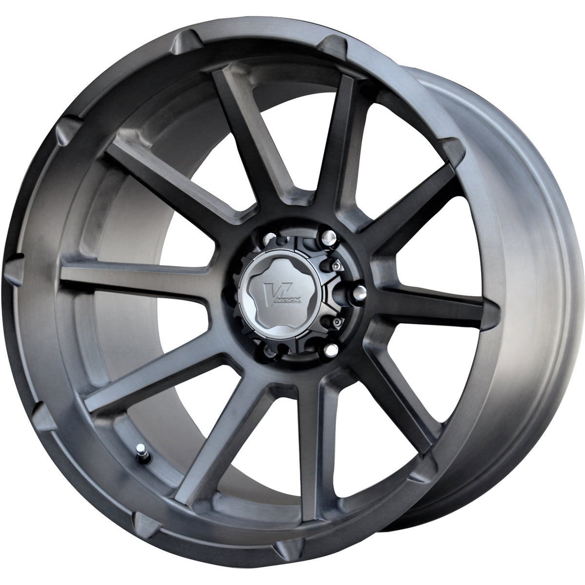 V-Rock Tactical Black Brushed Wheel