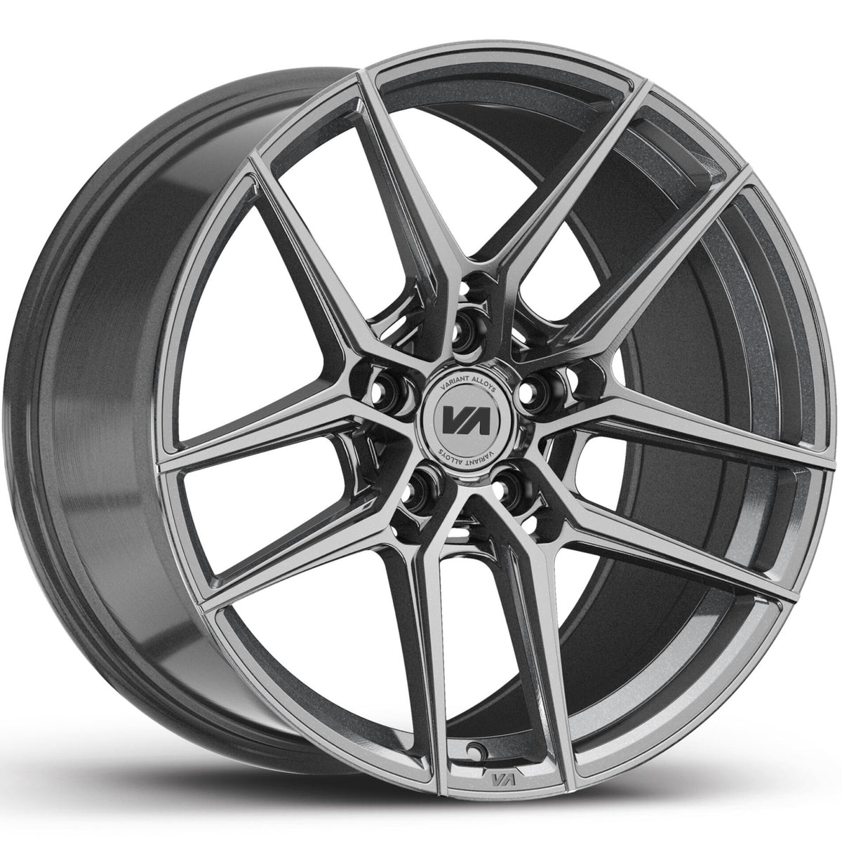 Variant Helium Gloss Gunmetal Wheel