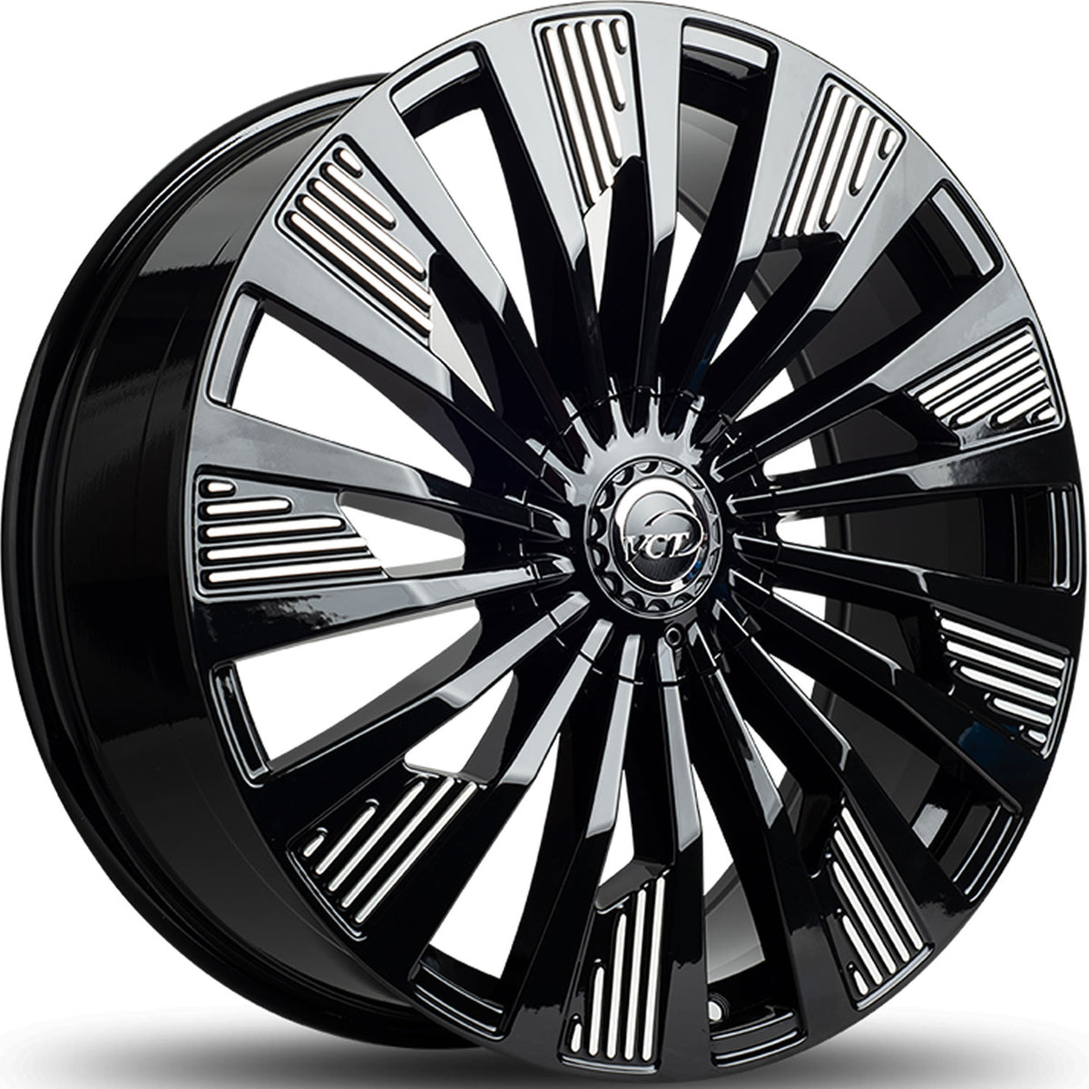 VCT Alpha Black Machined Wheel
