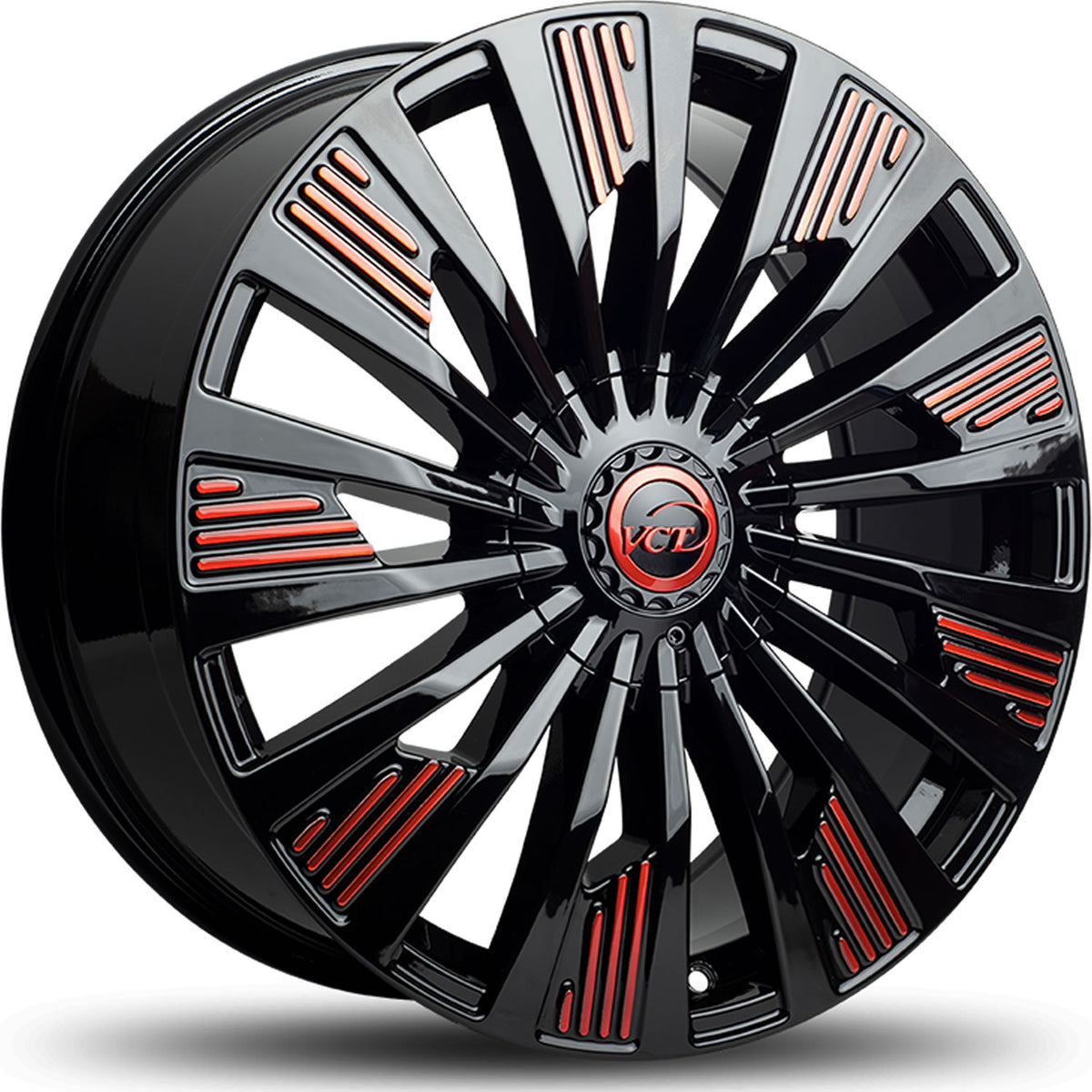 VCT Alpha Black Red Wheel