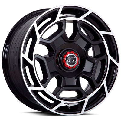VCT Fusion Black Machined wheel