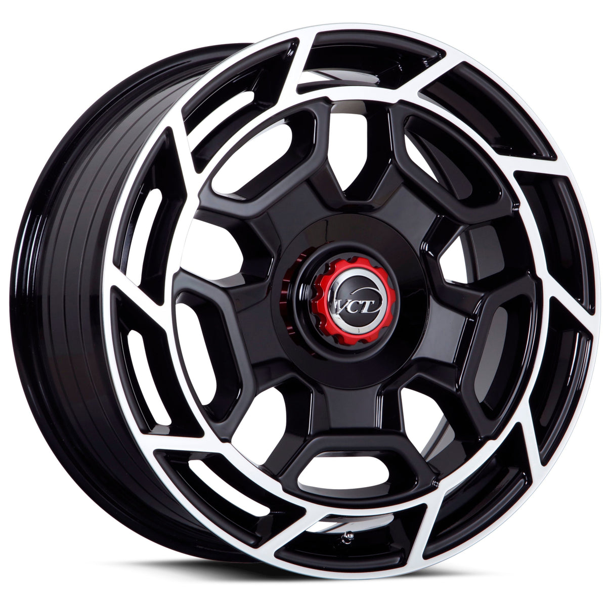 VCT Fusion Black Machined Wheel
