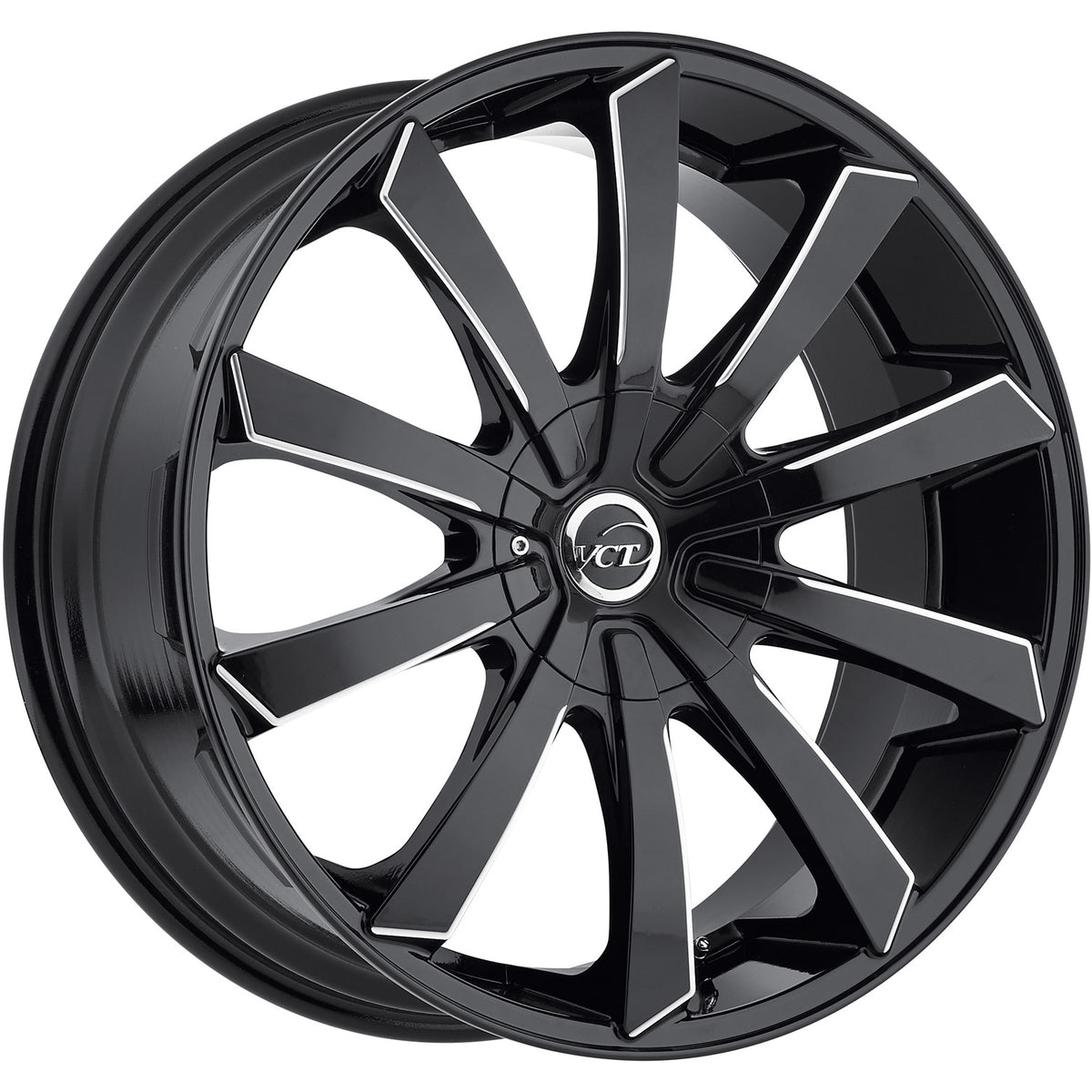 VCT V48 Black Milled Wheel