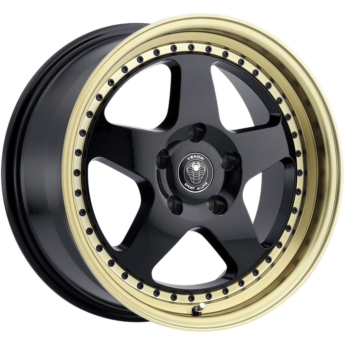 Venom 11 Black Machined Wheel